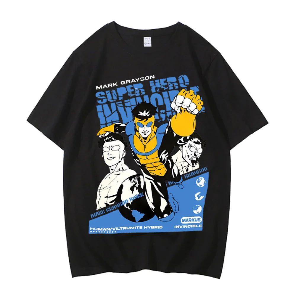 Invincible - Manga Tee – Sharp Looks. Brutal Energy. Instant Classic.