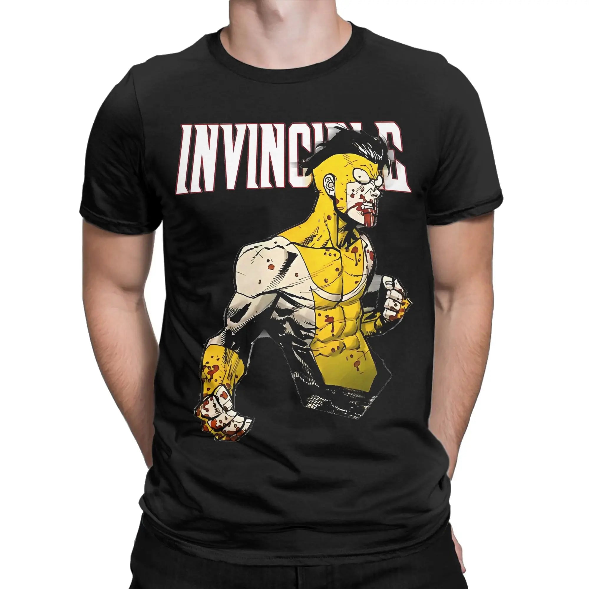 Invincible Hero Tee – Instant Classic. Unmistakable Energy